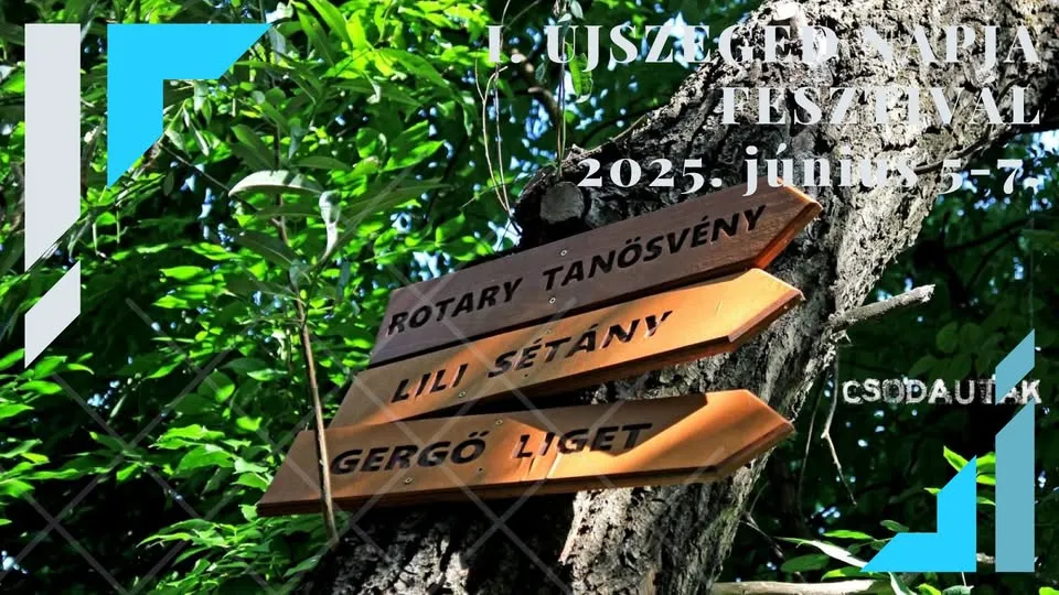 Családi gyalog- és biciklitúra a Tisza árterében - Rotary tanösvény (Gergő Liget, Lili Sétány)